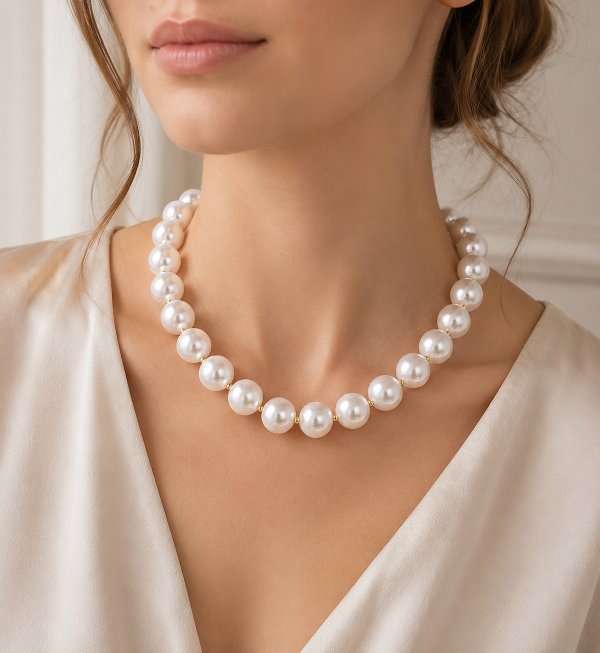 Pronounced Pearls - Gold