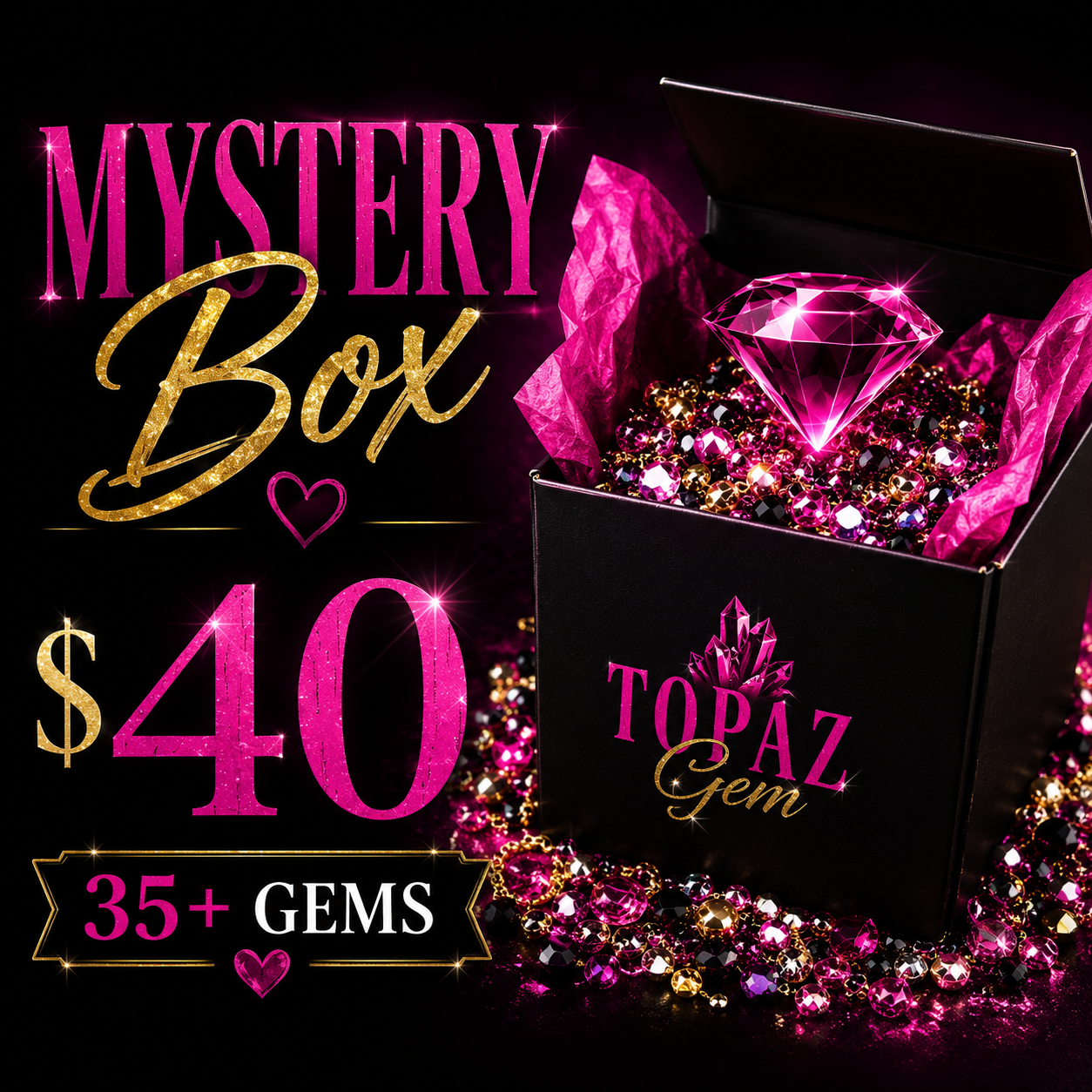 35 pcs Mystery Box