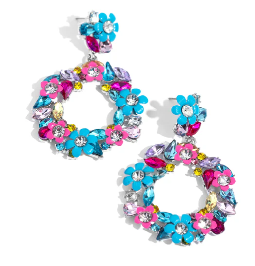 Wreathed in Wildflowers - Blue