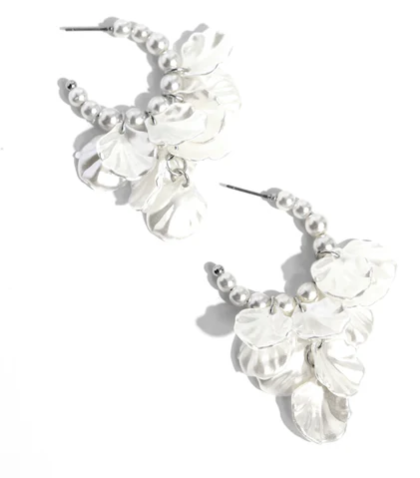 Frilly Feature - White