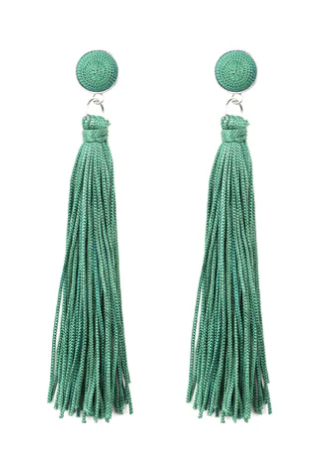 Tightrope Tassel - Green