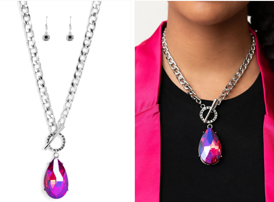 Edgy Exaggeration - Pink
