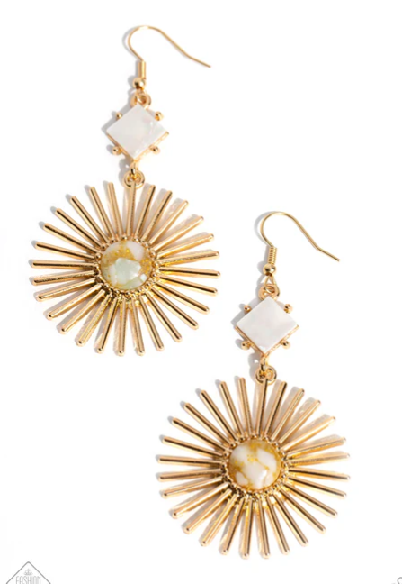 Sunburst Style 2PC SET - Gold