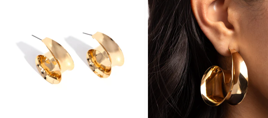 Curly Cadence - Gold