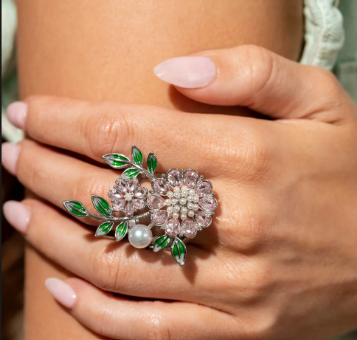 Budding Bling - Pink