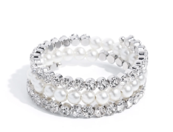 Grandiose Glitz - White