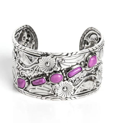 Still FLORAL Stones - Purple