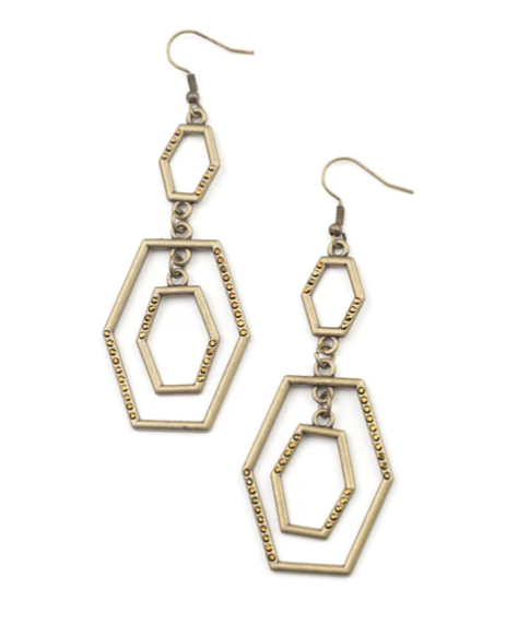 Geometric Maven - Brass