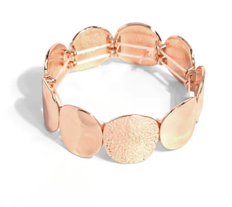 Rippling Record - Rose Gold