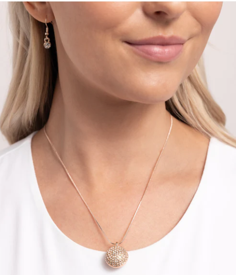 Bedazzled Bravado - Rose Gold