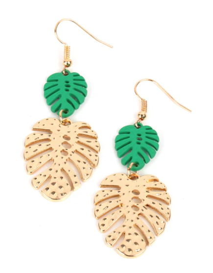 Palm Tree Cabana - Green