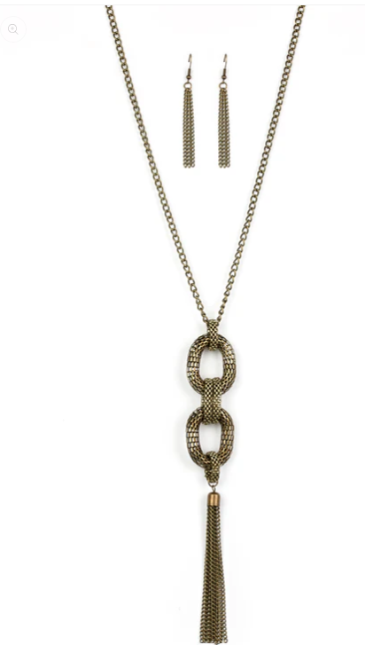Enmeshed in Mesh - Brass
