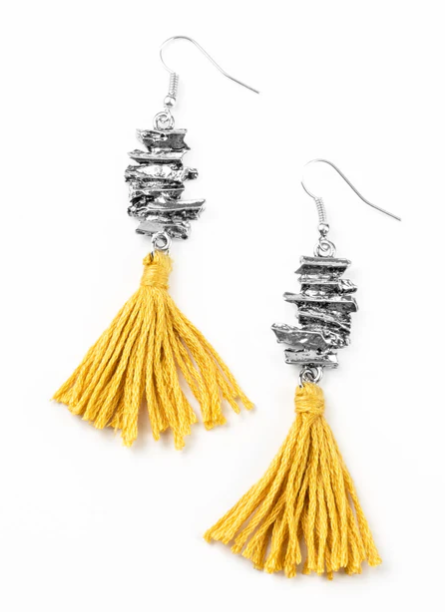 Tiki Tassel - Yellow