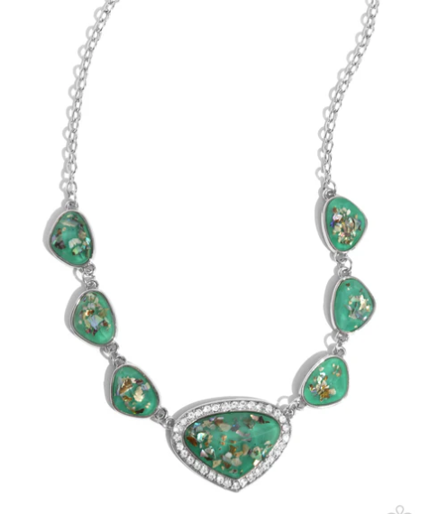 Discrete Dazzle Green