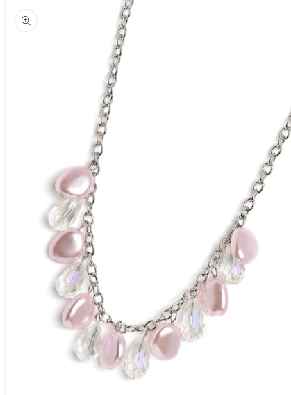 Welcome to BALL Street Pink Necklace