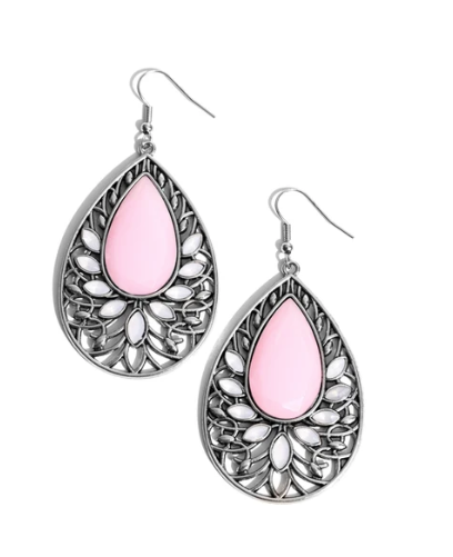 Floral Fairytale Pink Earring