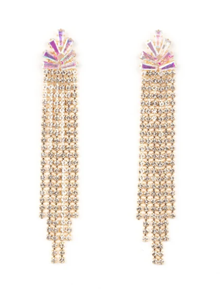 Overnight Sensation - Gold ♥ Post Earrings