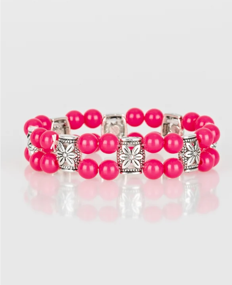 Daisy Debutante - Pink ♥ Bracelet