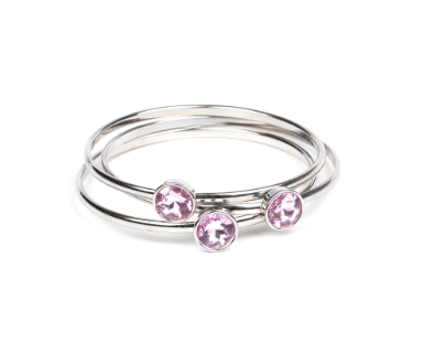 Be All You Can BEDAZZLE - Pink Bangles
