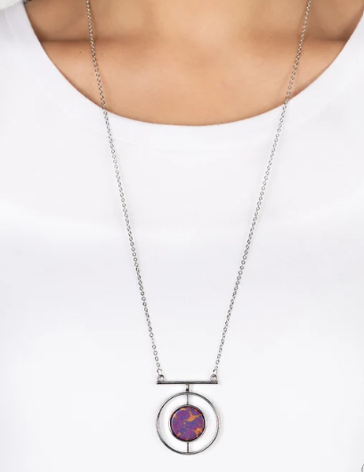 Boulevard Bazaar - Purple ♥ Necklace