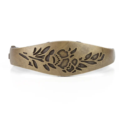 Fond of Florals - Brass ♥ Bracelet