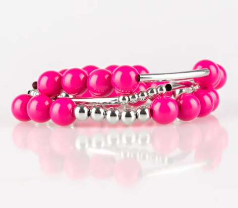 New Adventures - Pink ♥ Bracelet