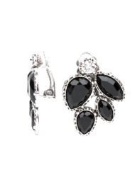 Fancy Foliage Black CLIP ON