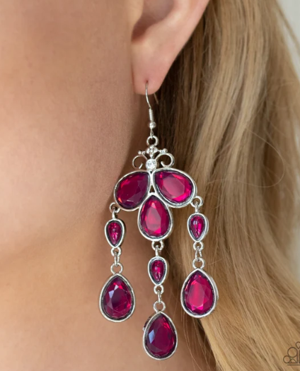 Clear The HEIR - Purple ♥ Earrings
