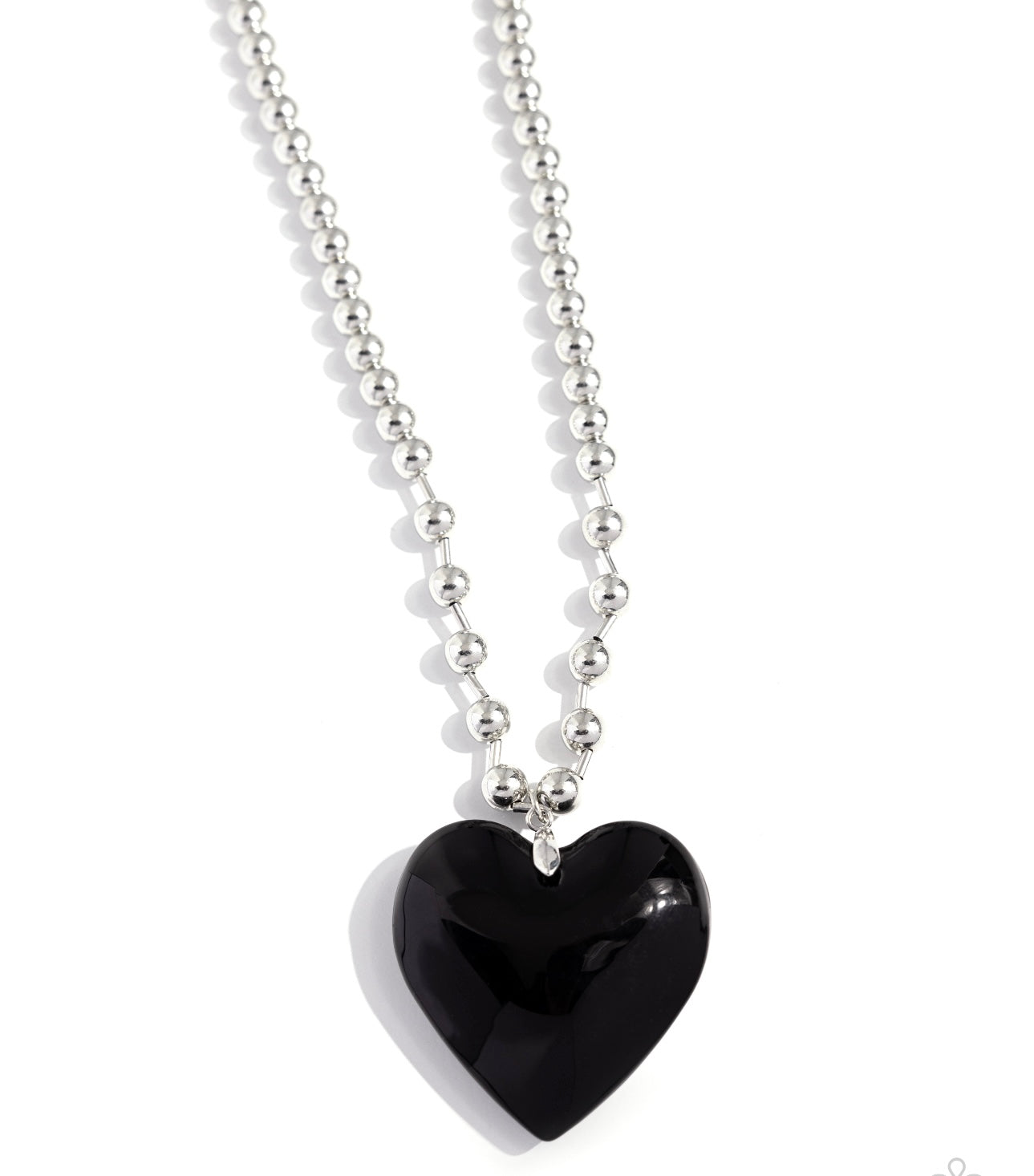 Romantic Radiance Black Necklace