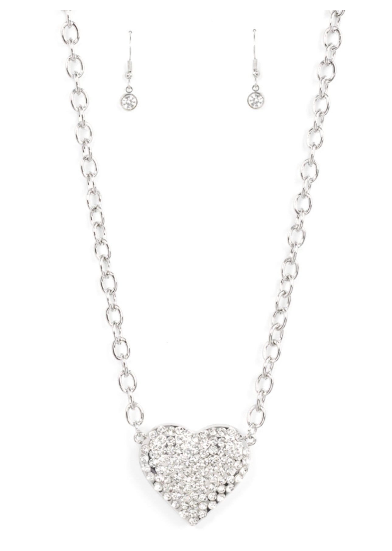 Heartbreakingly Blingy - Silver