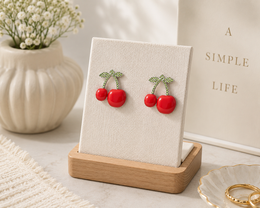 Charming Cherries - Red