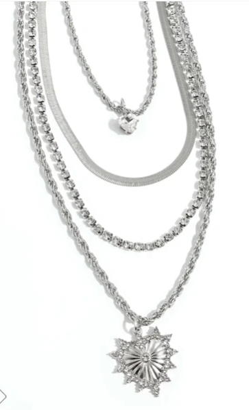 3PC Excessive Embellishment Set - White