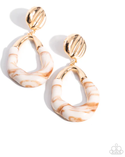 High-Sheen Swirls - Gold