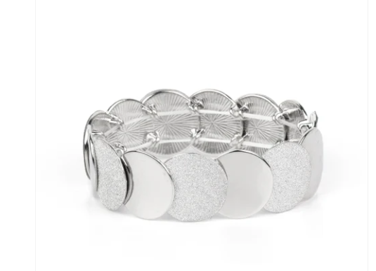 Demurely Disco - Silver