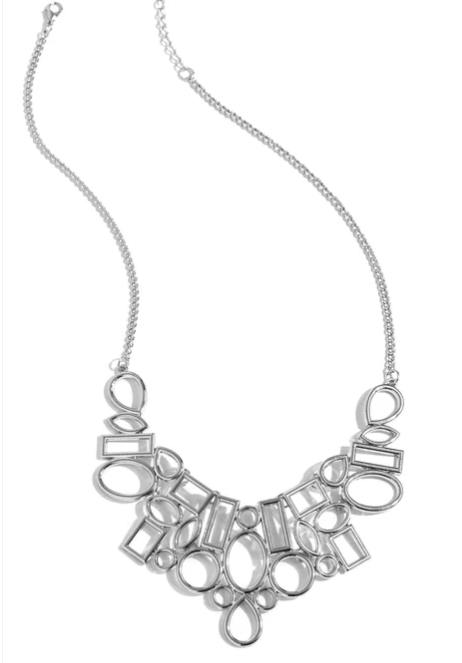 Geometric Grit - Silver