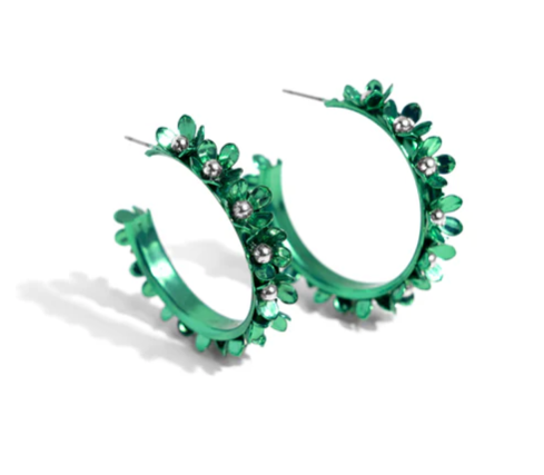 Fashionable Flower Crown - Green
