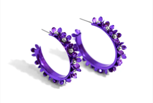 Fashionable Flower Crown - Purple