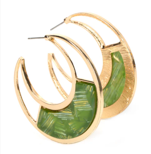 Contemporary Curves - Green