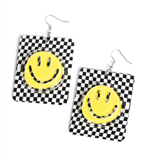 Cheeky Checkerboard - Yellow