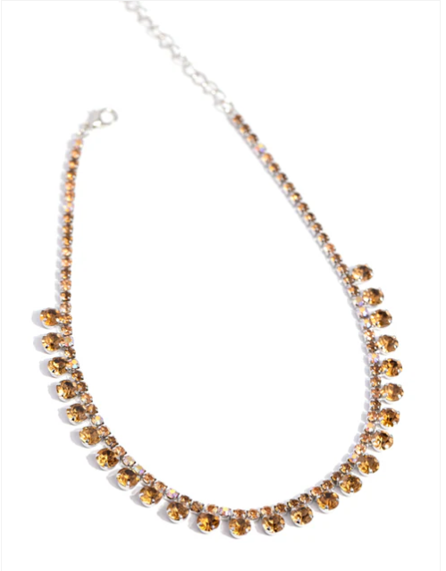 Ritzy Rhinestones - Brown