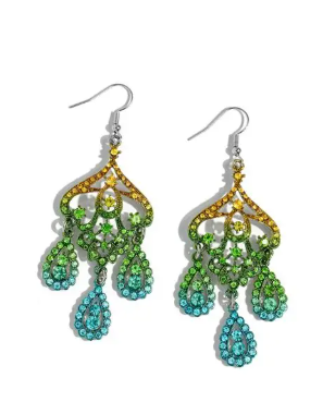 Chandelier Command - Multi Gold/Green/Blue