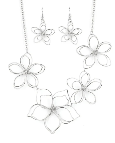 Flower Garden Fashionista - Silver