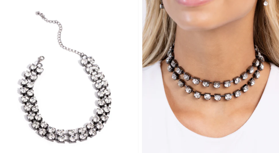 Glistening Gallery - Black