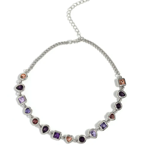 Abstract Admirer 2PC SET - Purple