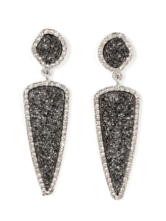 Druzy Desire - Silver