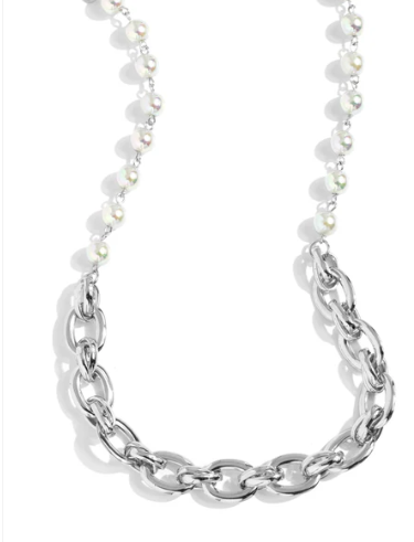 Dual Daydream - Silver ♥ Necklace 2 PC SET