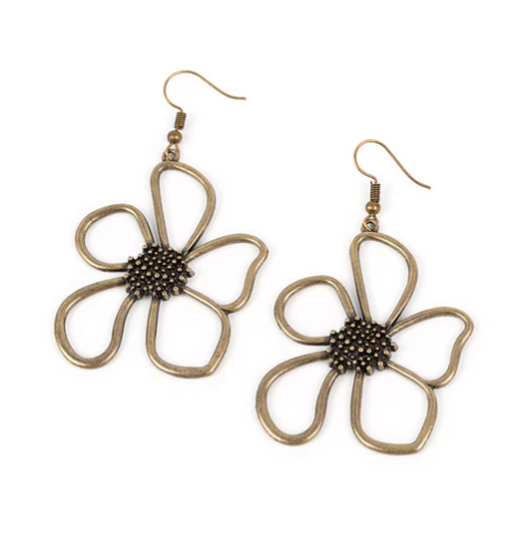 Wildflower Walkway - Brass