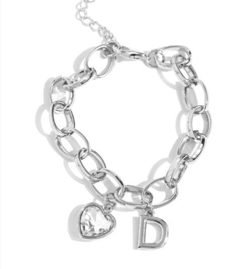 Guess Now Its INITIAL - White - D