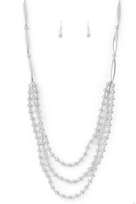 Beaded Beacon - Silver