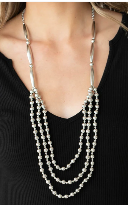 Beaded Beacon - Silver